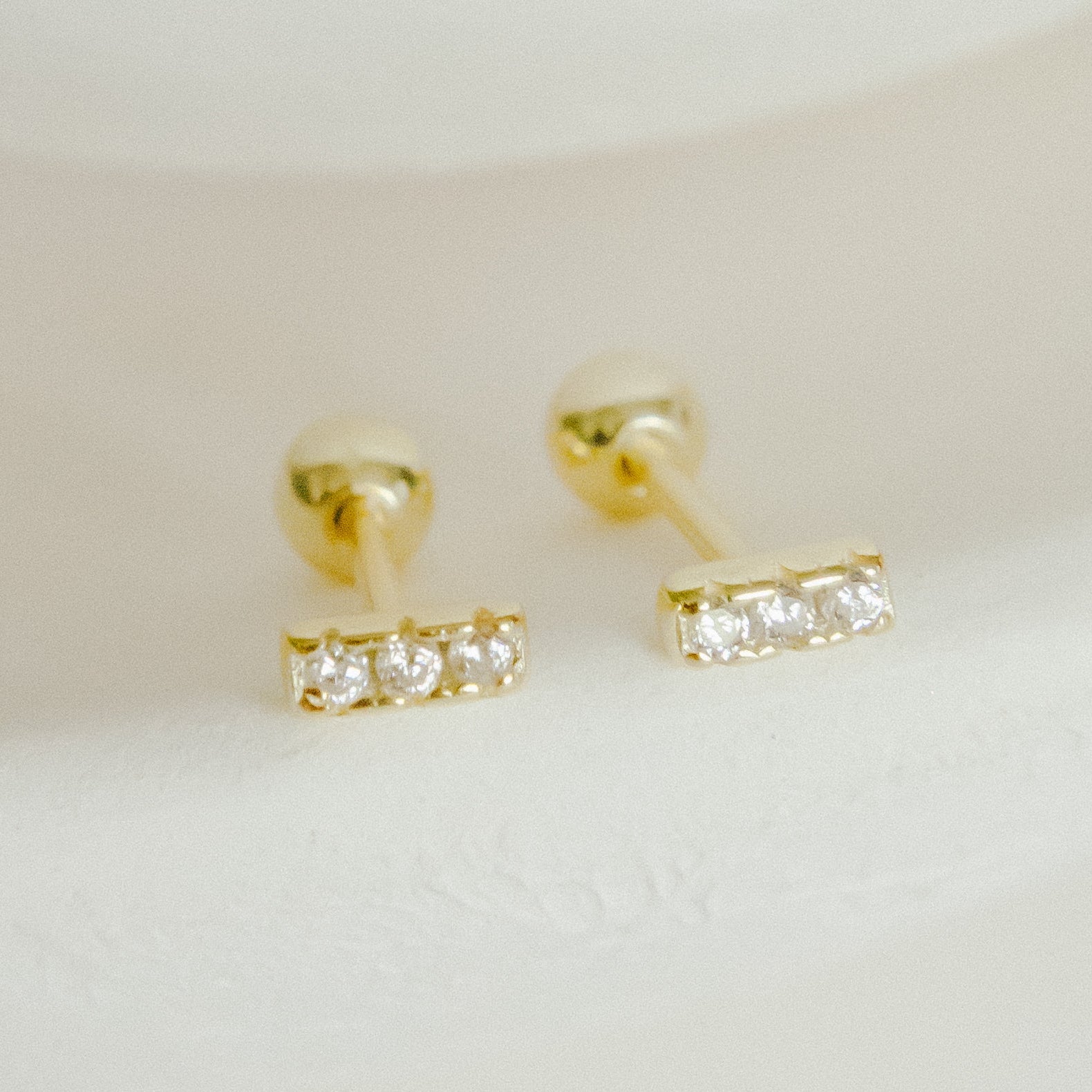 Twinkle Screw Back Earrings