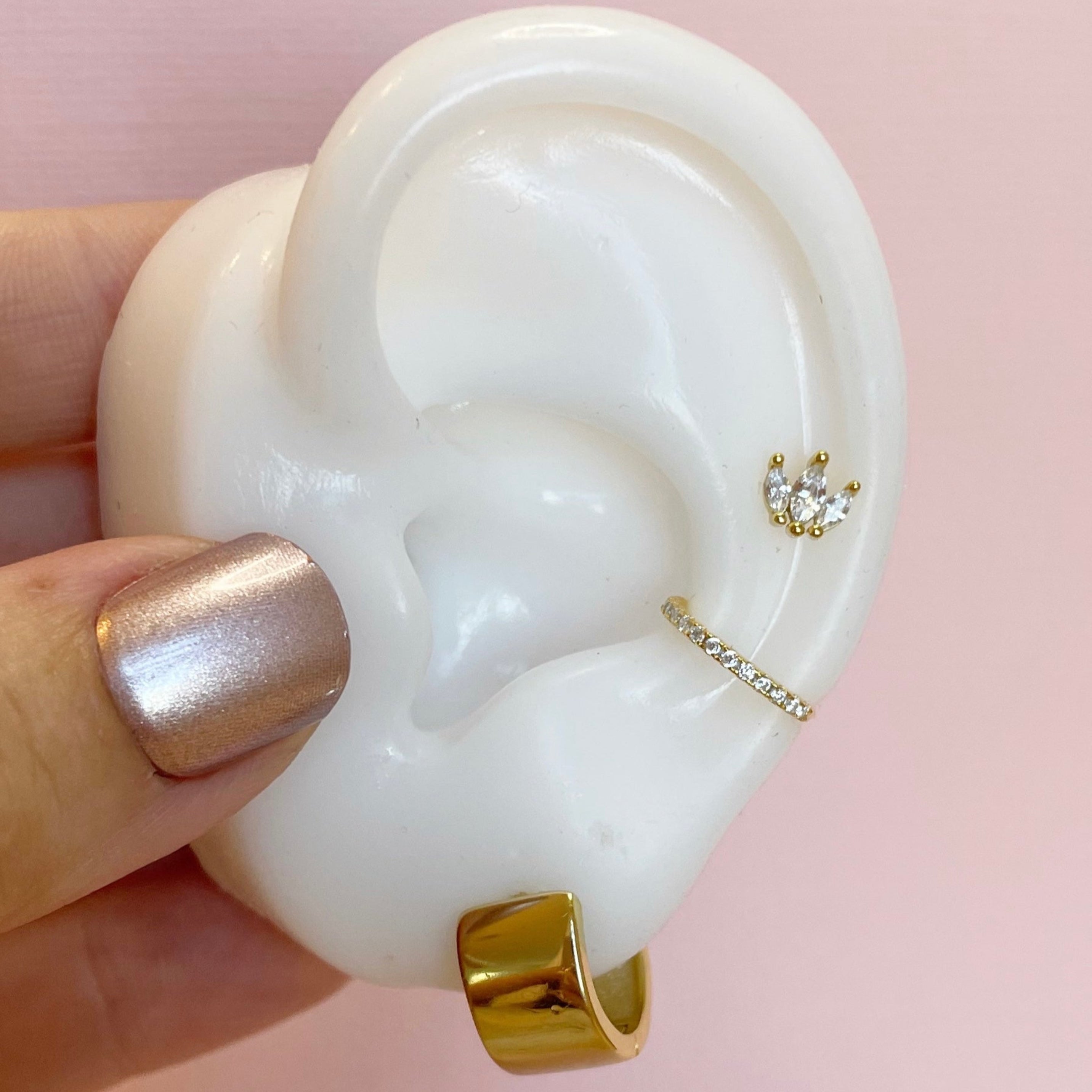 The Gemma Screw-Back Earring