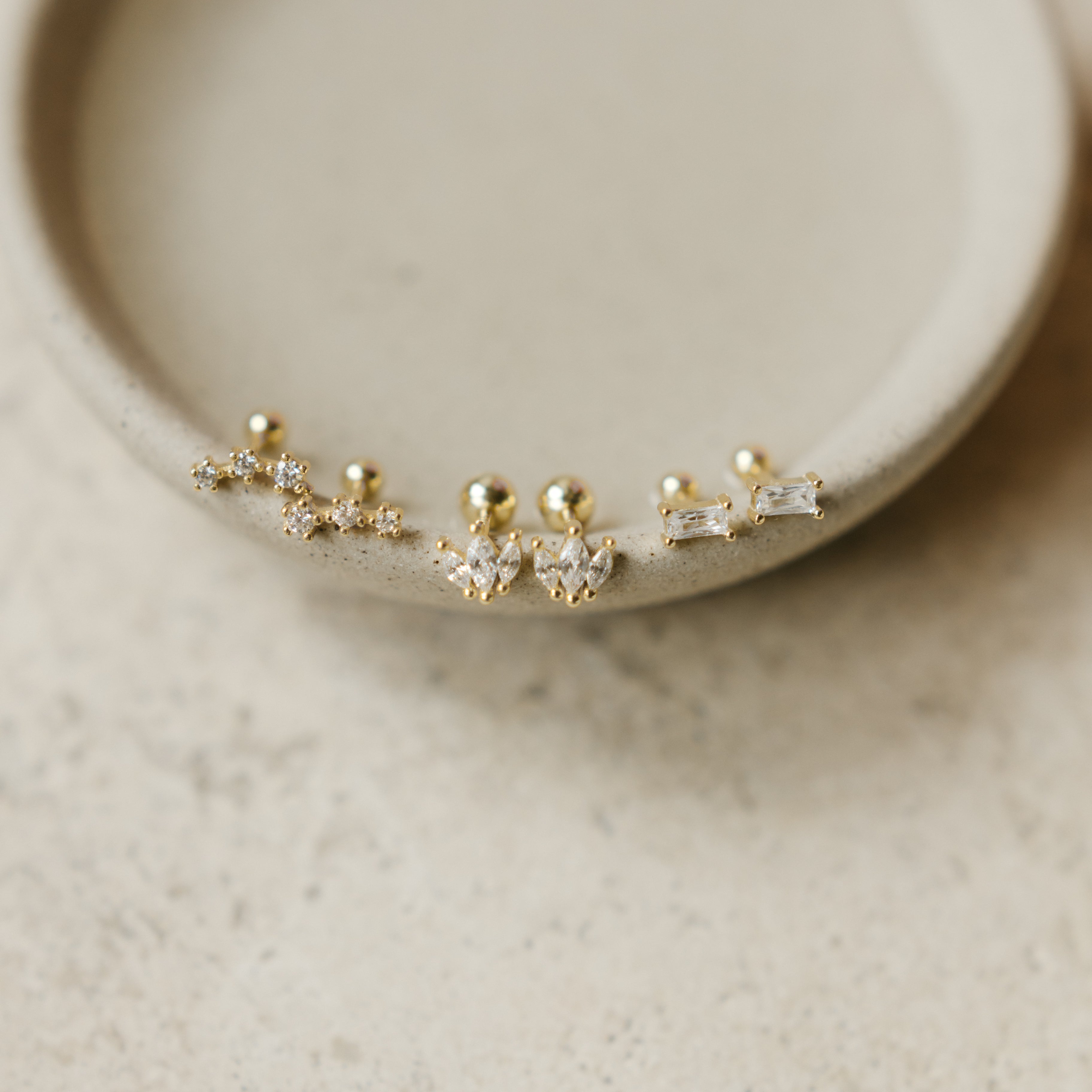 The Hillary Screw-Back Earring