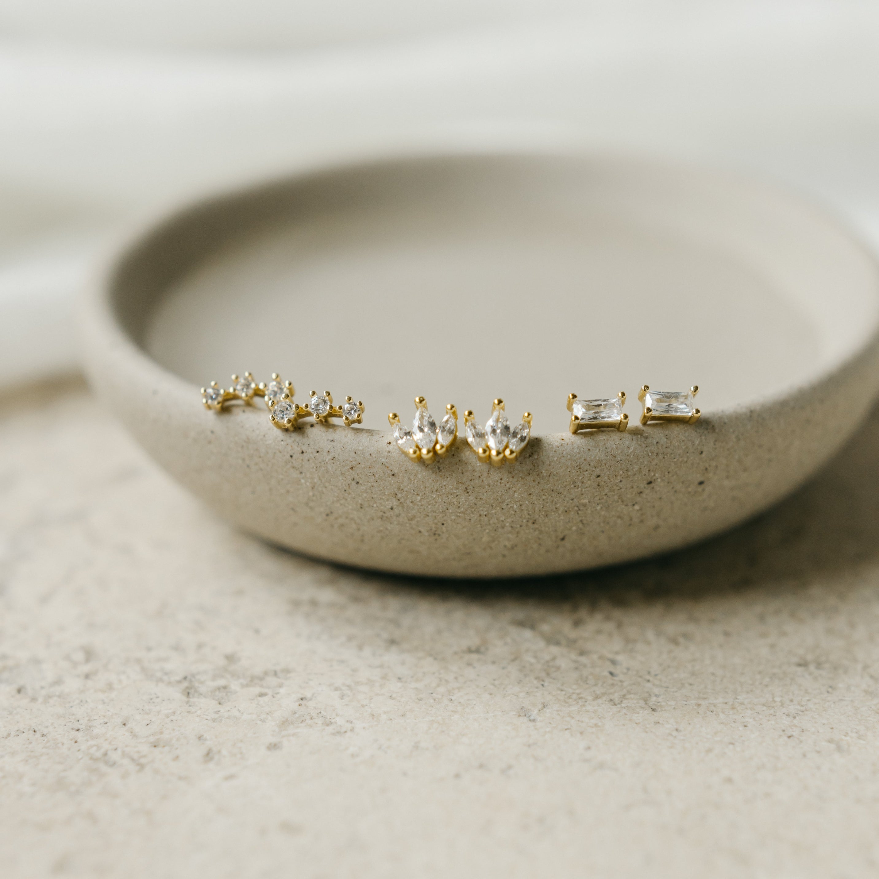 The Gemma Screw-Back Earring