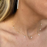 Mini Drop Pearl Necklace
