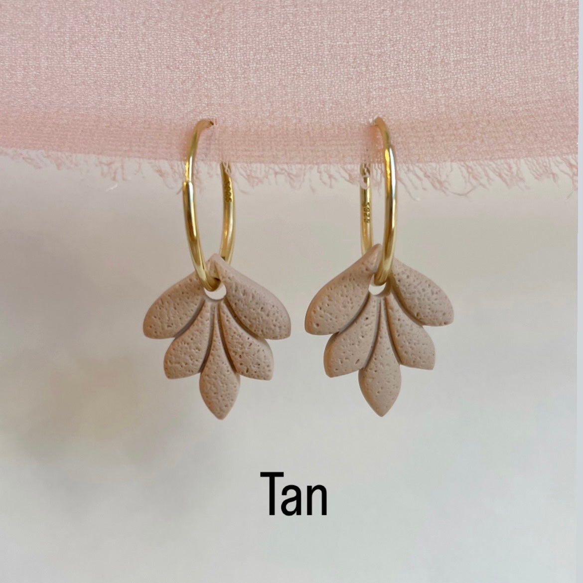 Petal Hoop Earrings