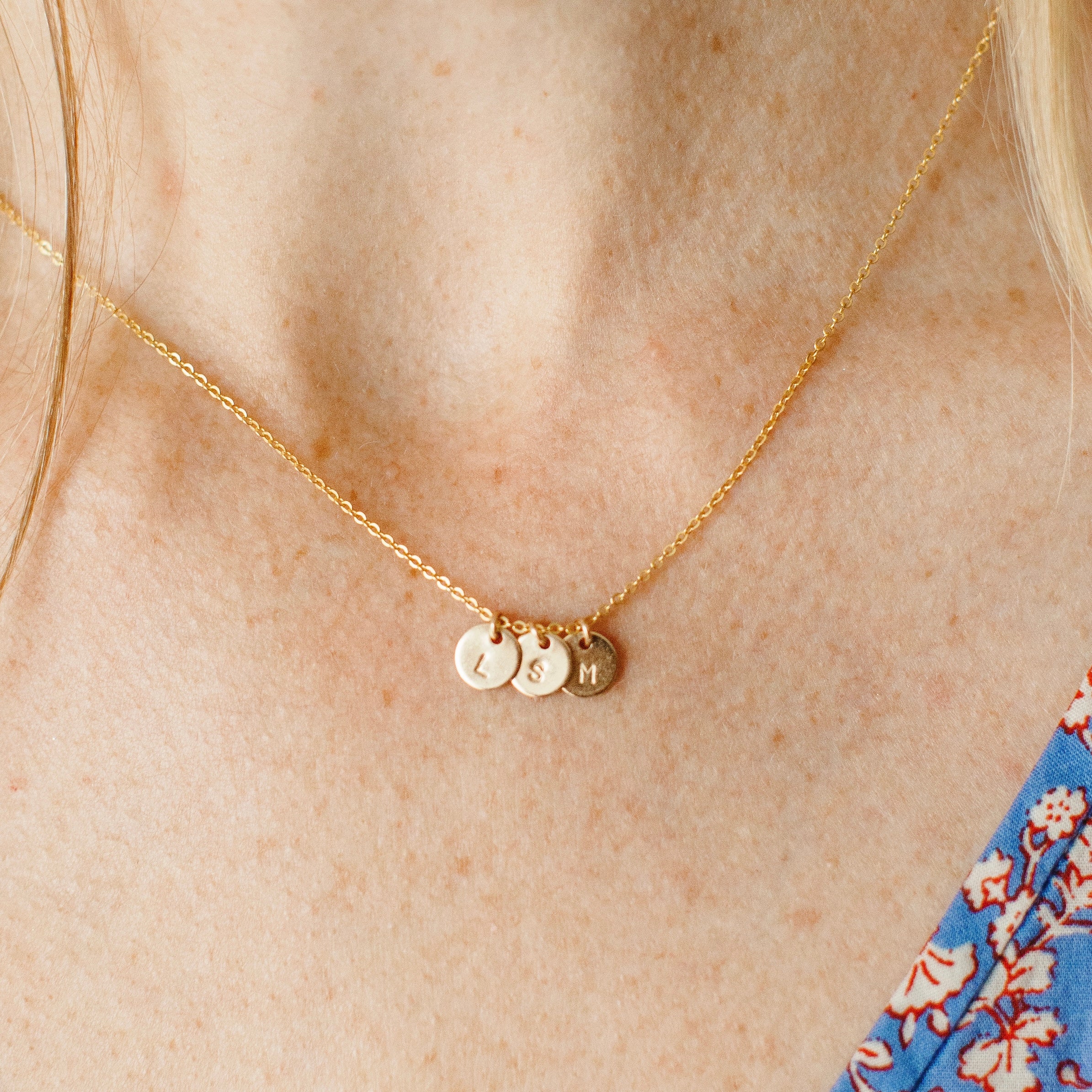 Mini Initial Necklace