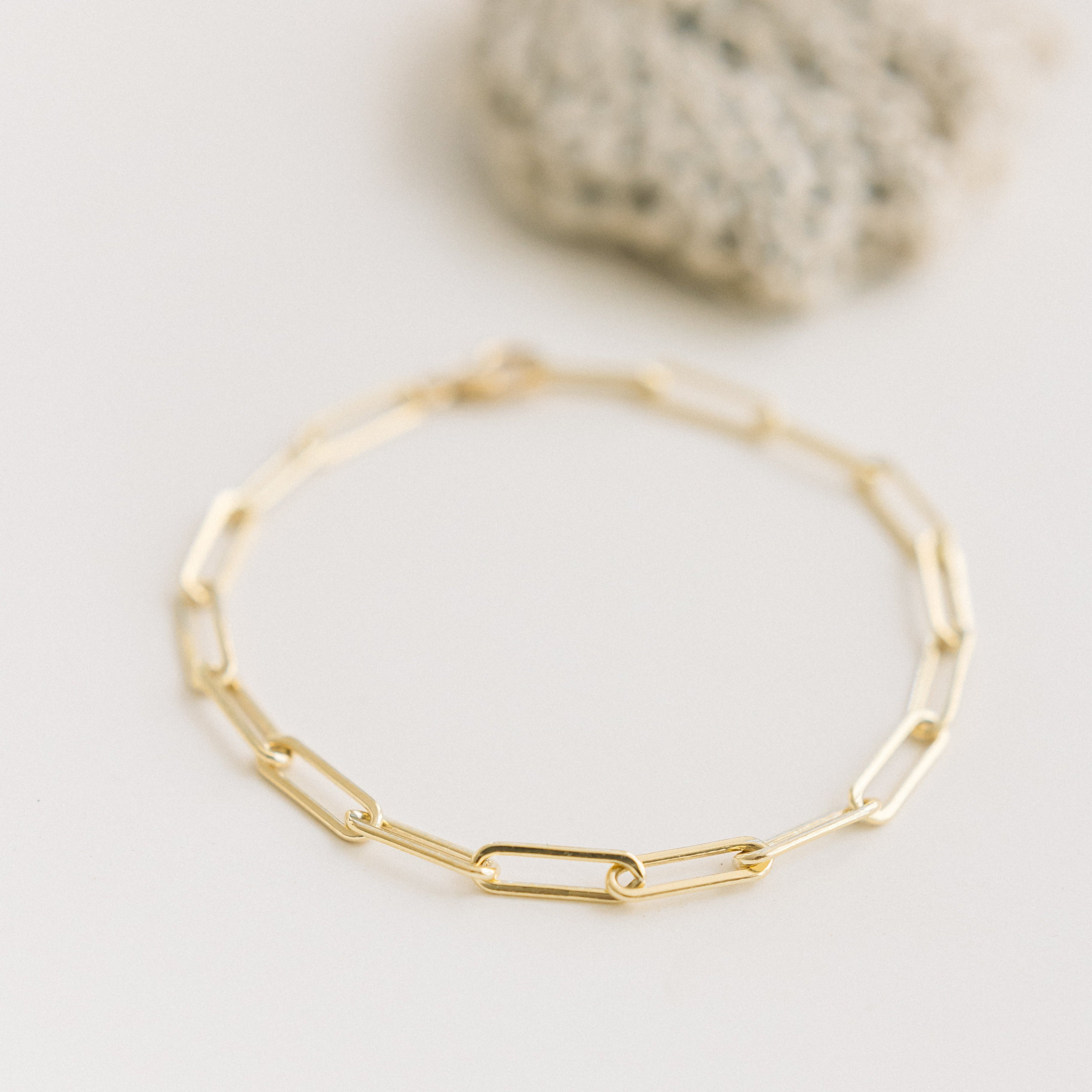 Gold Link Bracelet