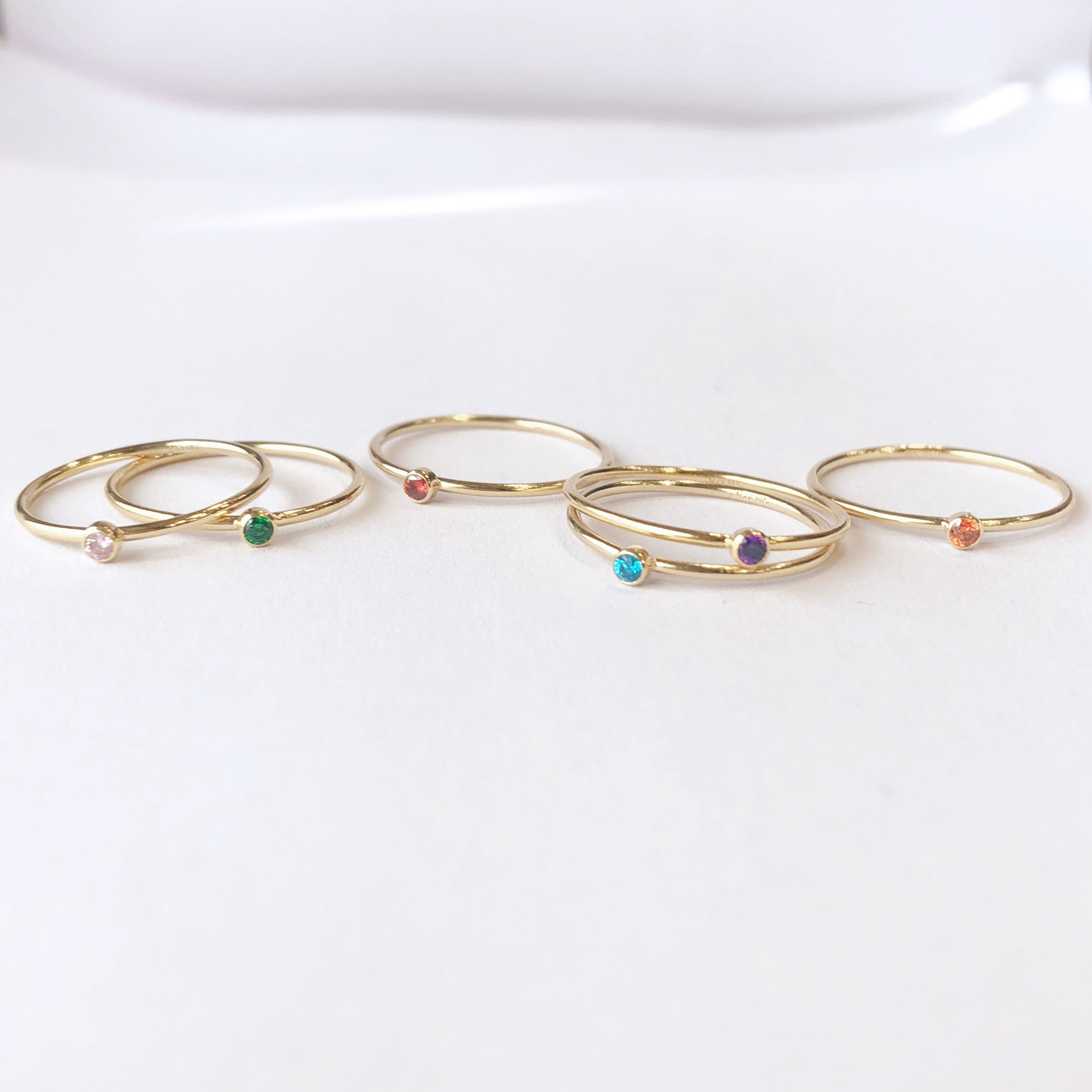 April Birthstone Ring