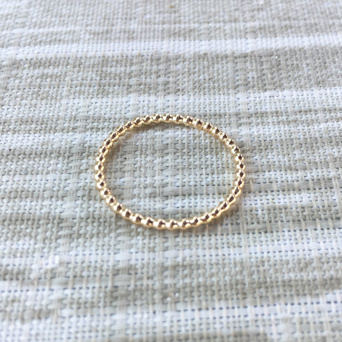 Dotted Ring/ Beaded Ring