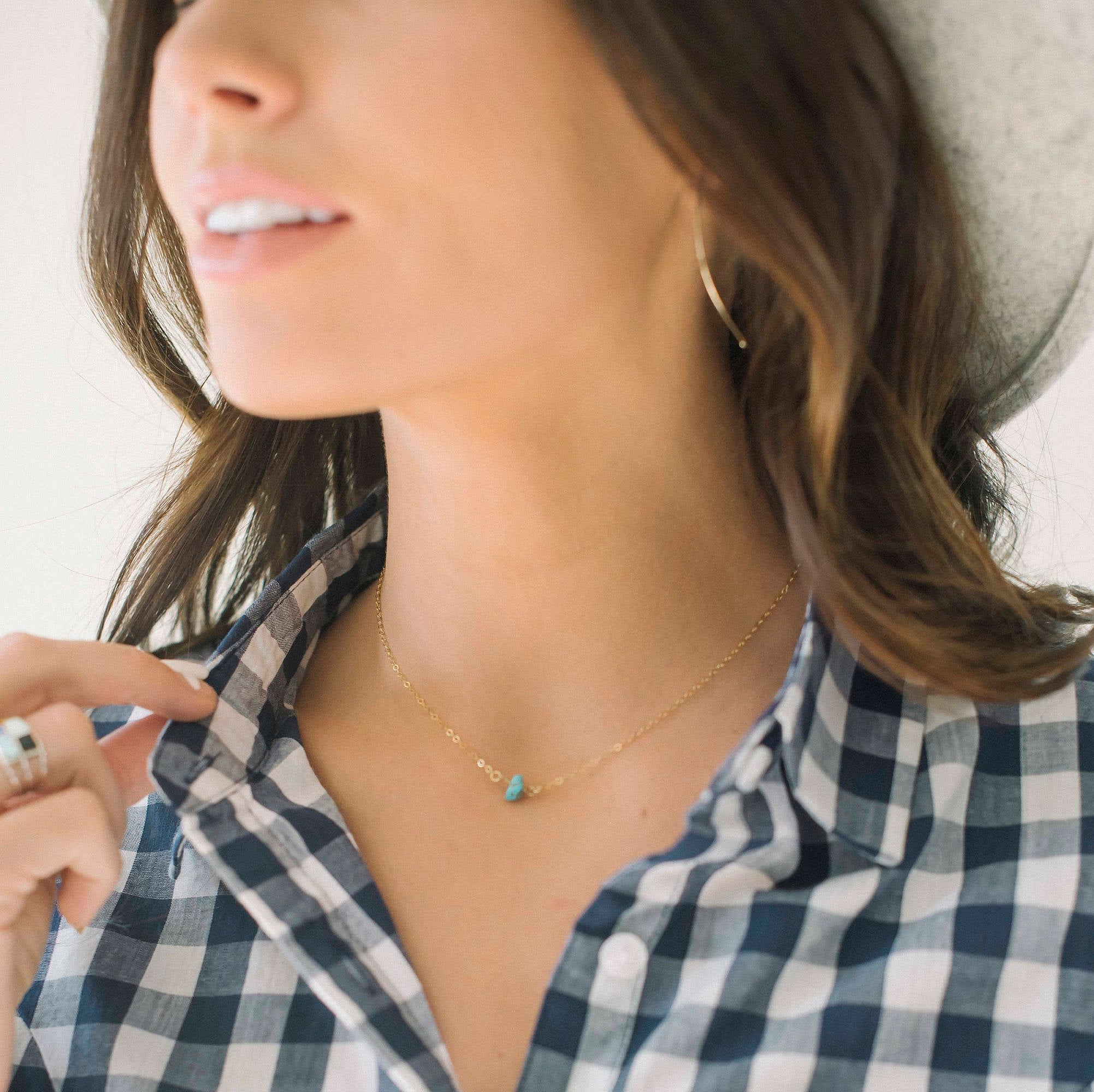 Turquoise Pendant Necklace