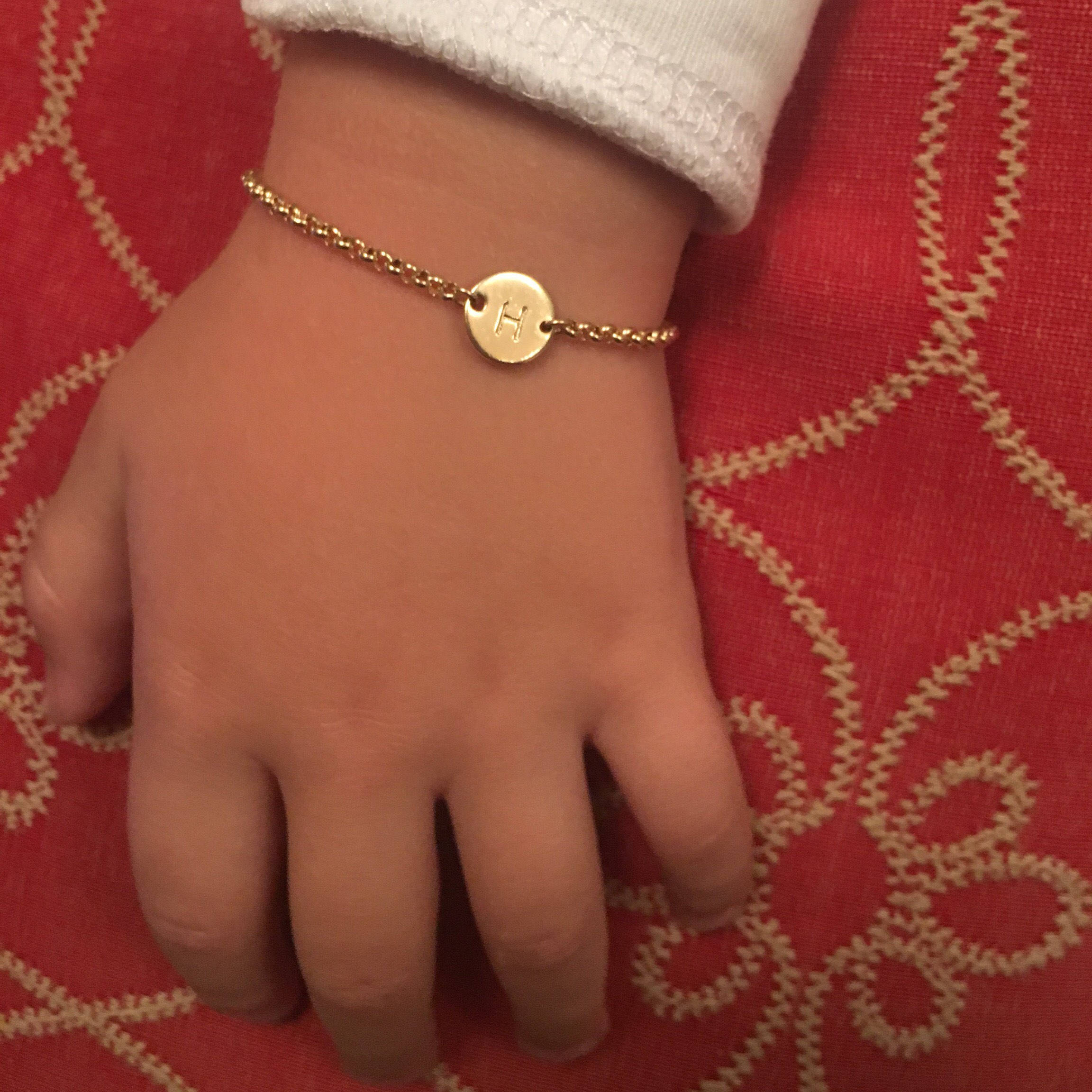 Baby/Toddler Circle Charm Bracelet