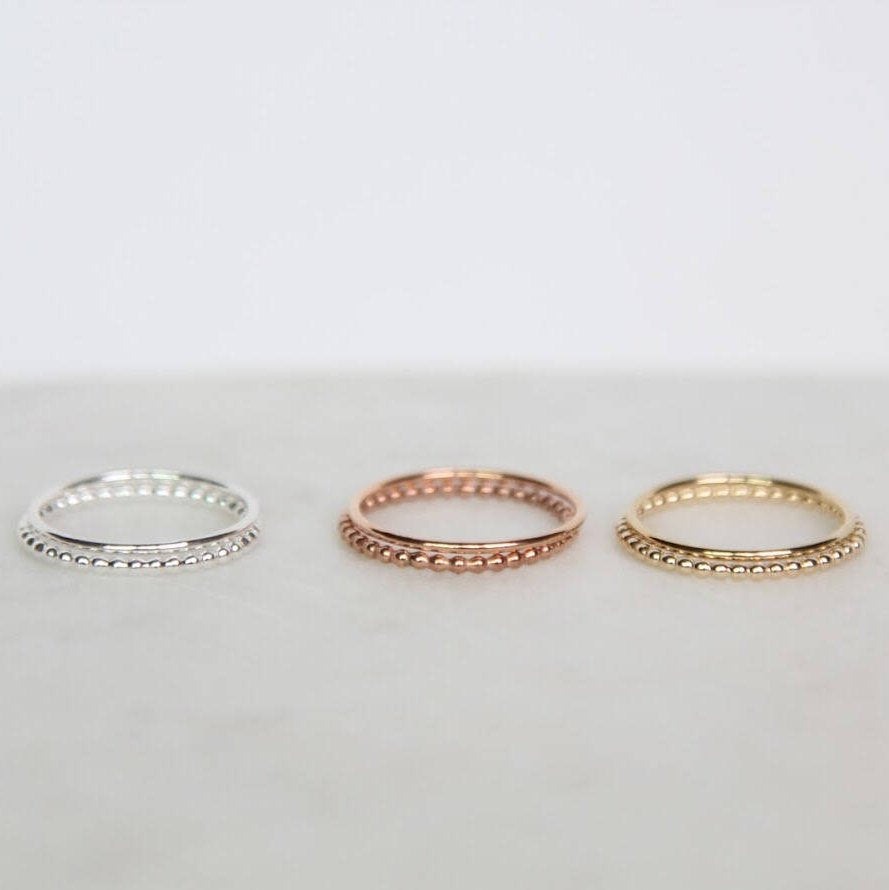 Gold Filled/Sterling Silver/Rose Gold Filled Band Ring