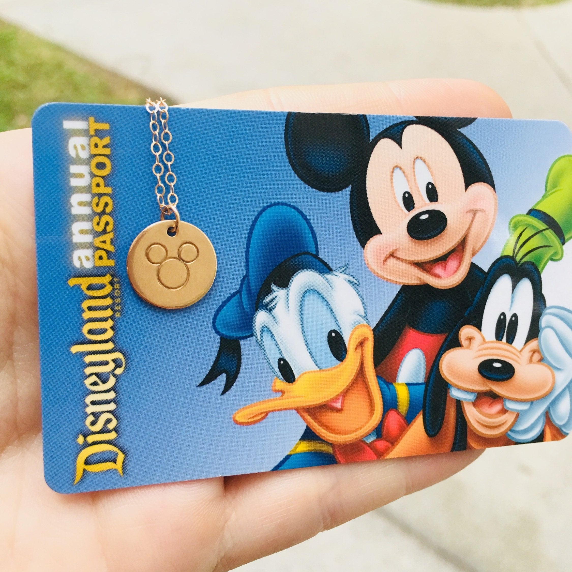 Disney-Inspired Charm Necklace – Gold Filled or Sterling Silver