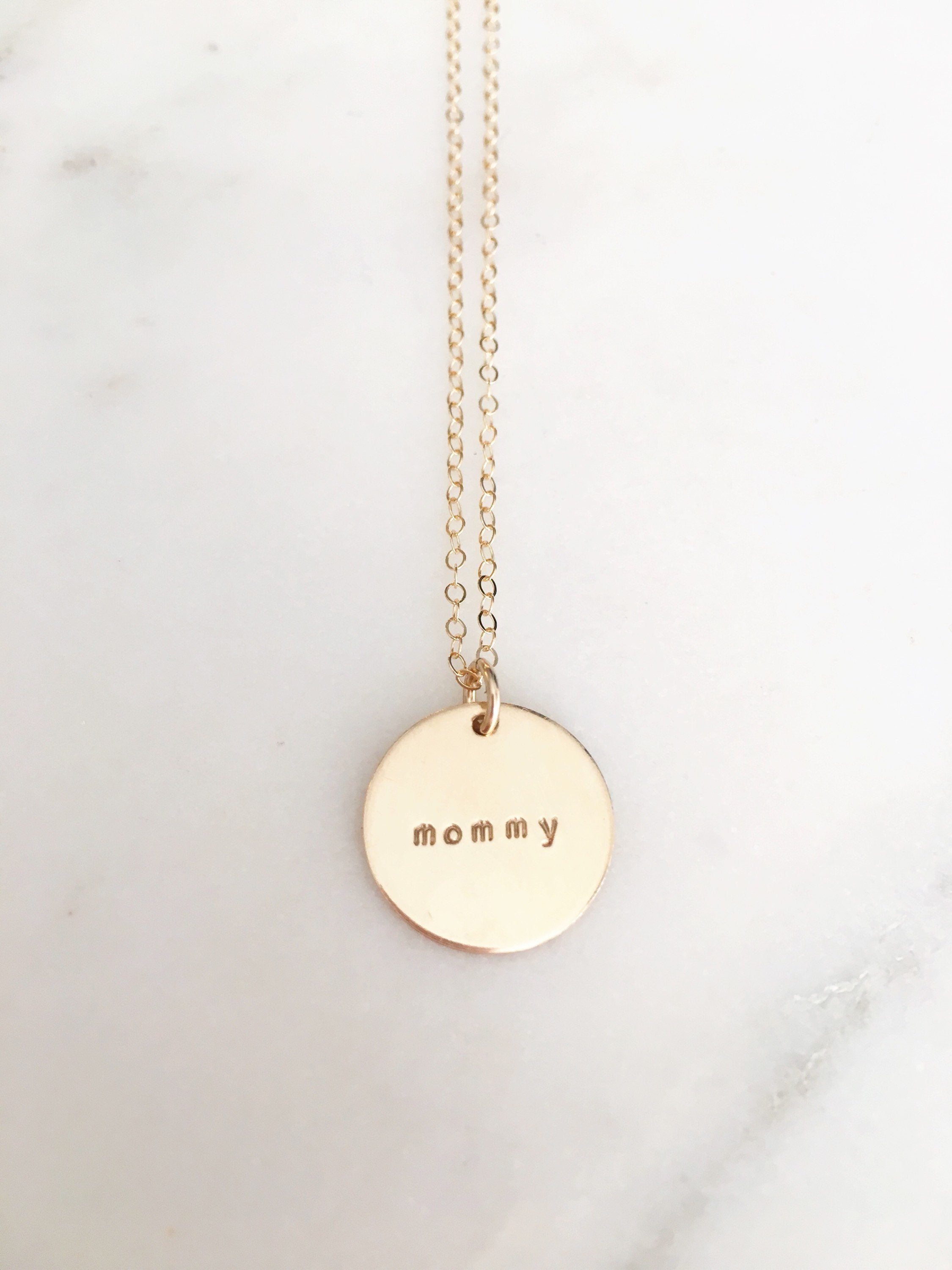 Personalized 16mm Circle Charm