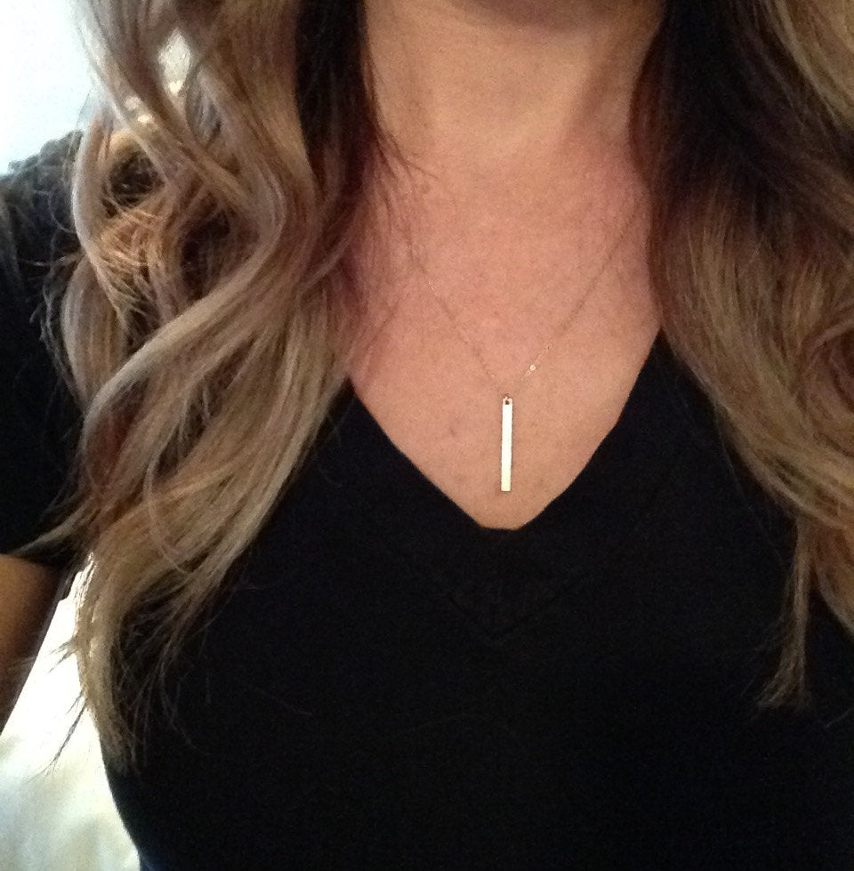 1" Skinny Vertical Bar