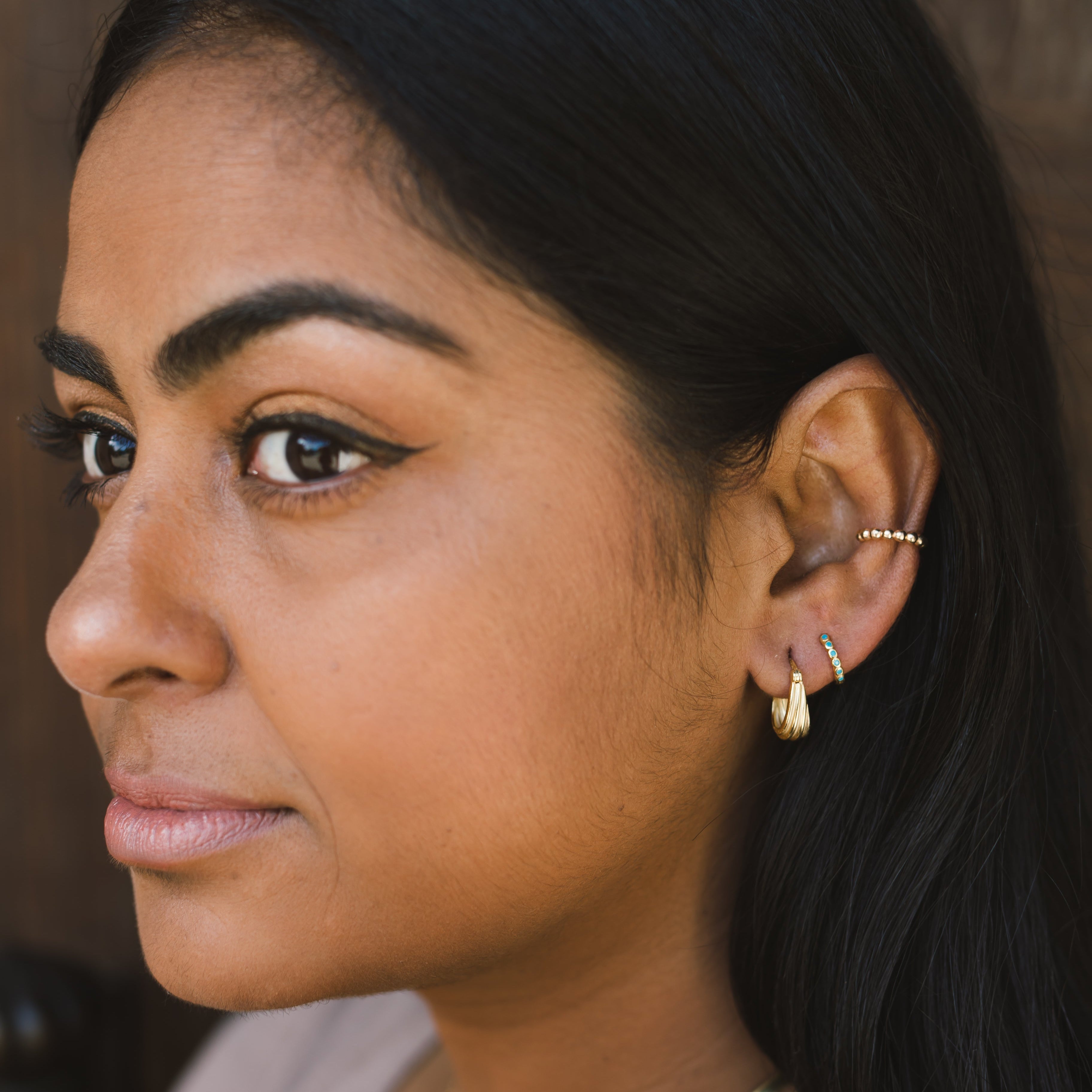Dotted Faux Ear Cuff