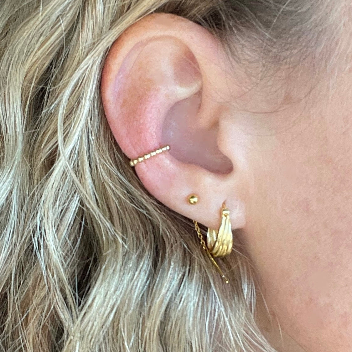 Dotted Faux Ear Cuff