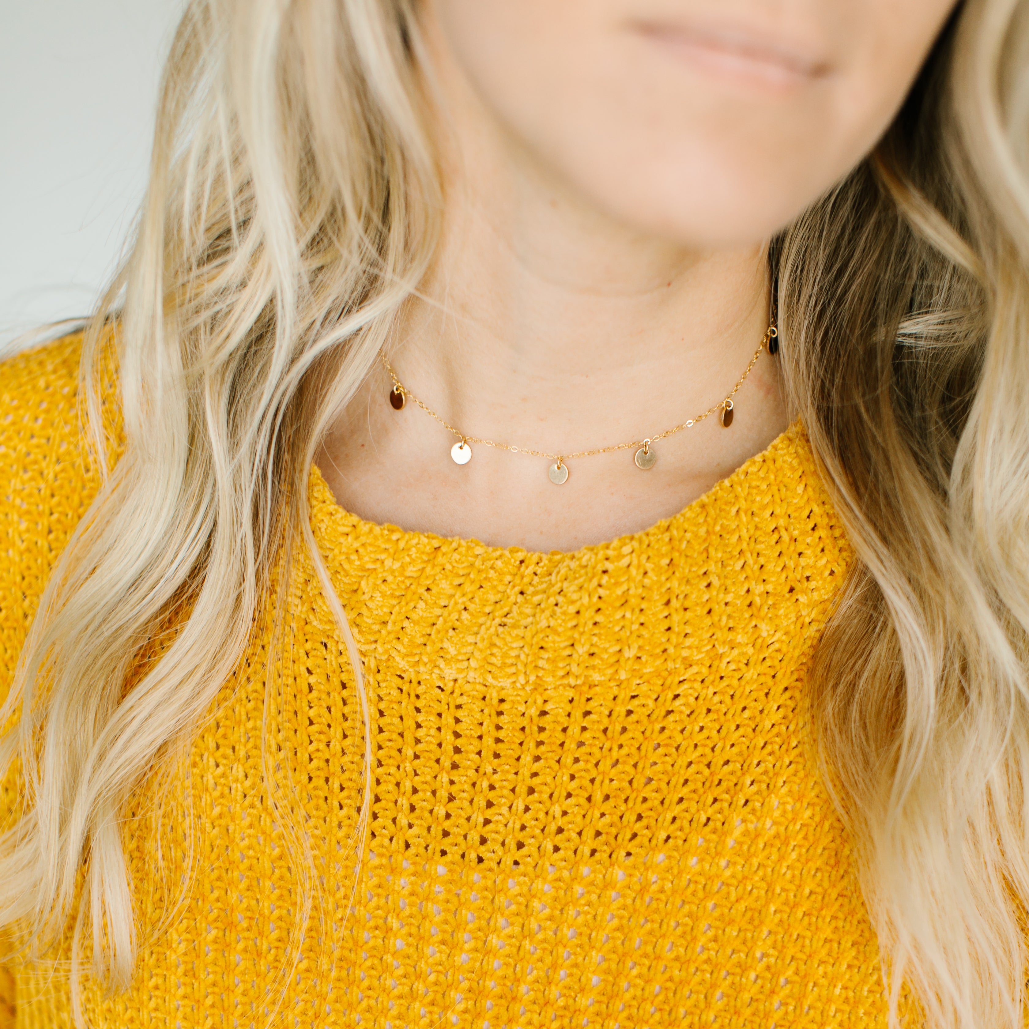 Mini Coin Necklace