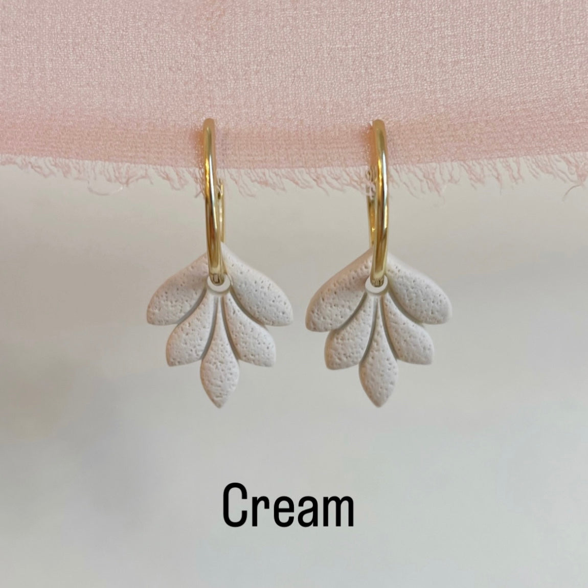 Petal Hoop Earrings