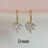 Petal Hoop Earrings