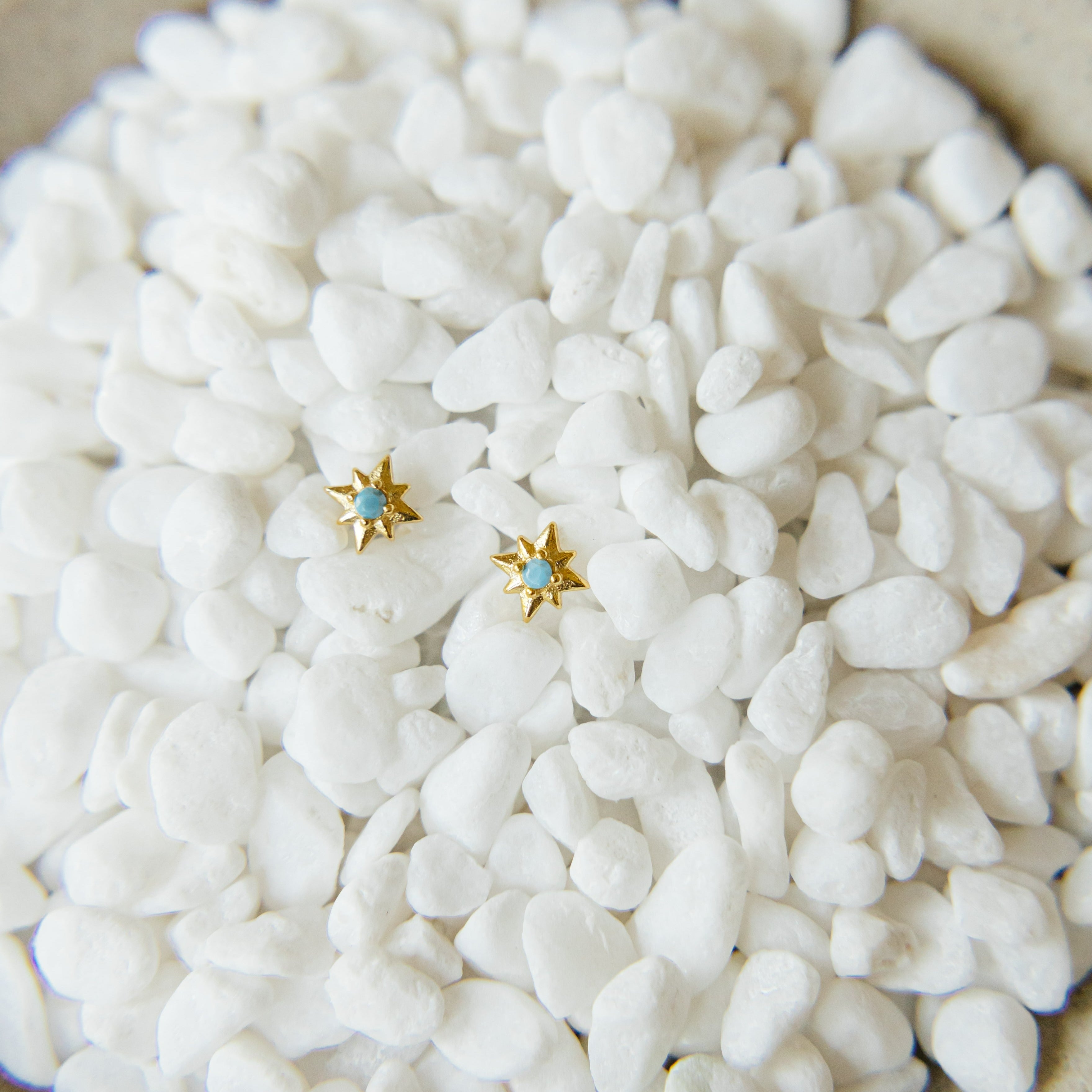 Starburst Screw-back Earrings