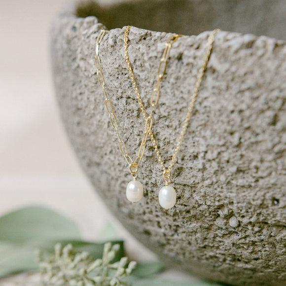 Pearl Drop Necklace