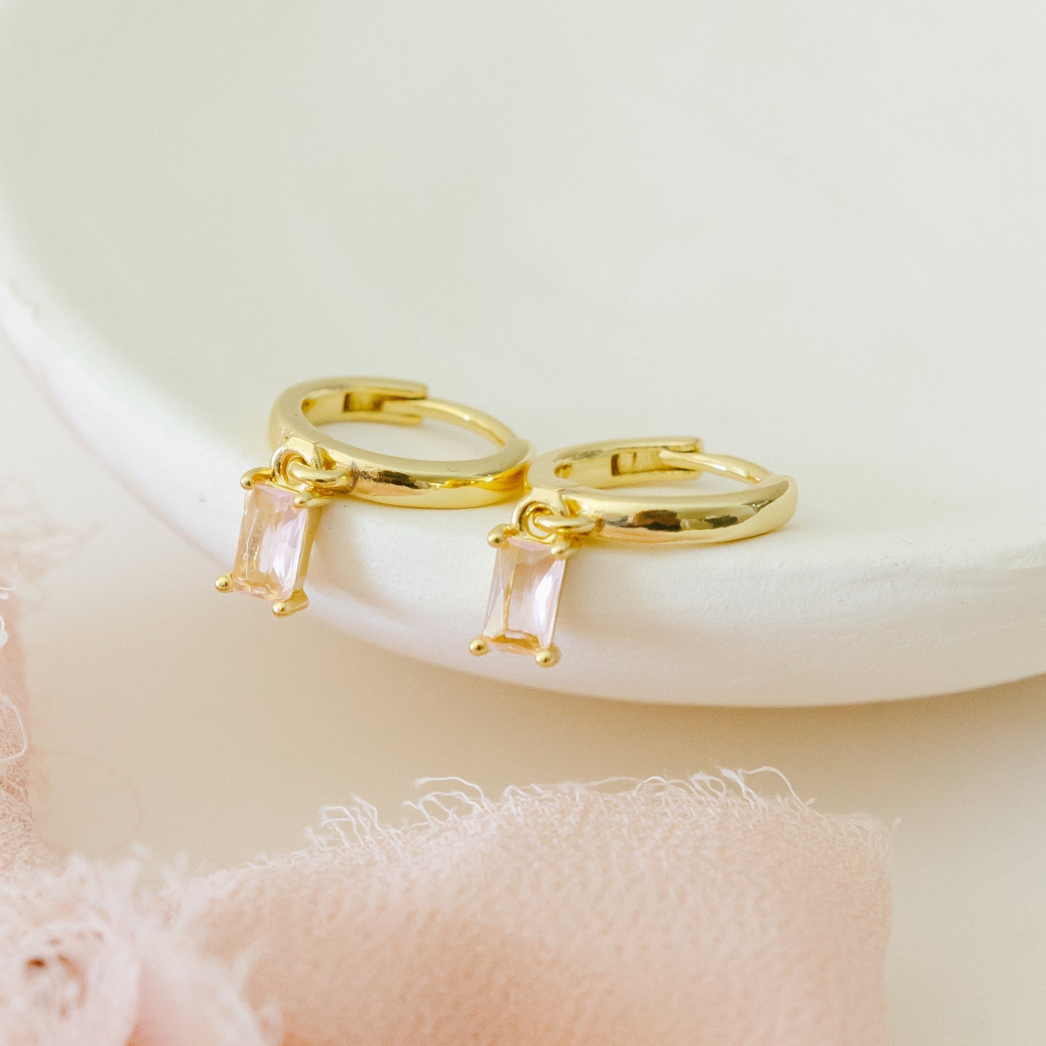 Blushing Hoops