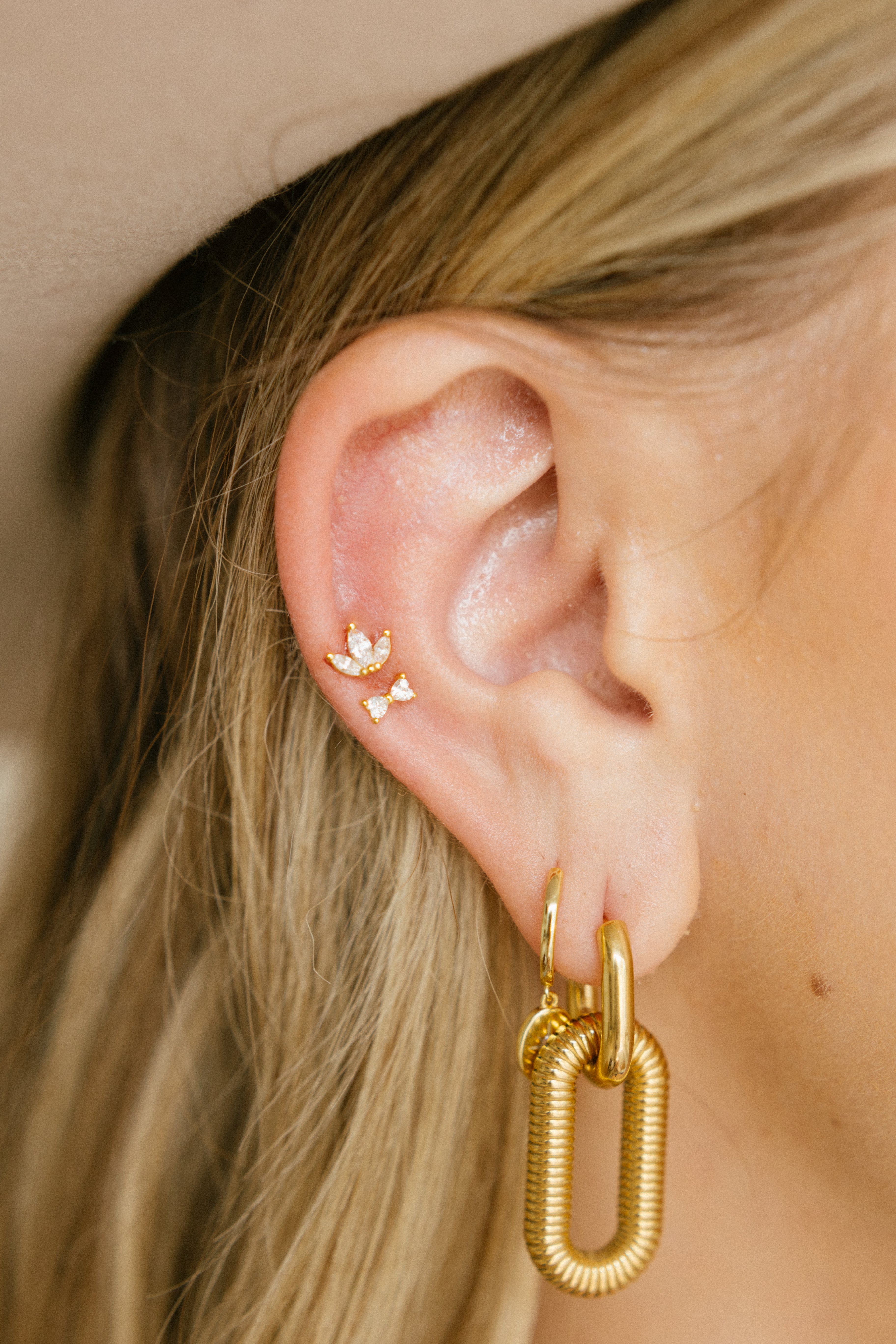 The Gemma Screw-Back Earring