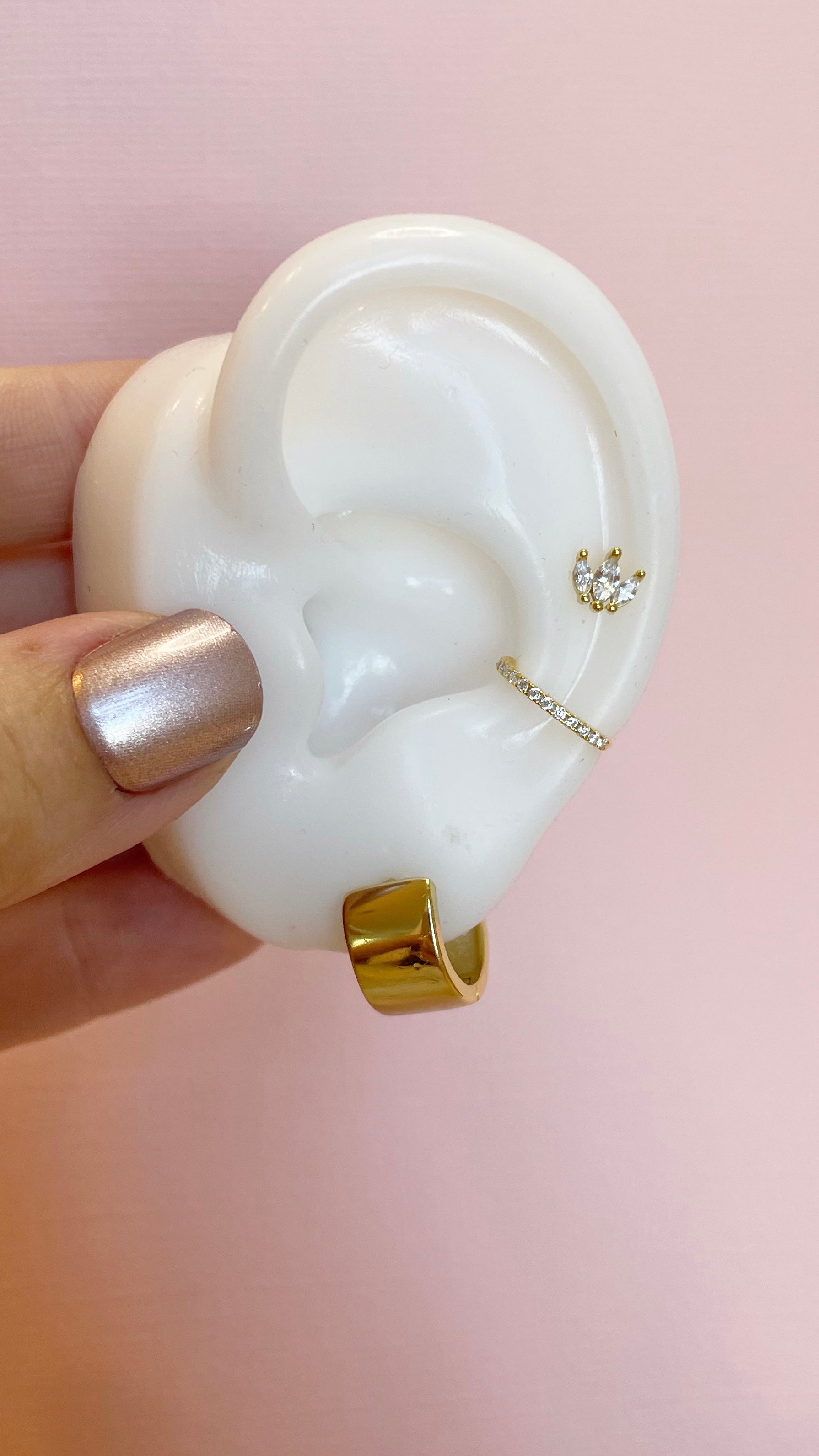 The Gemma Screw-Back Earring