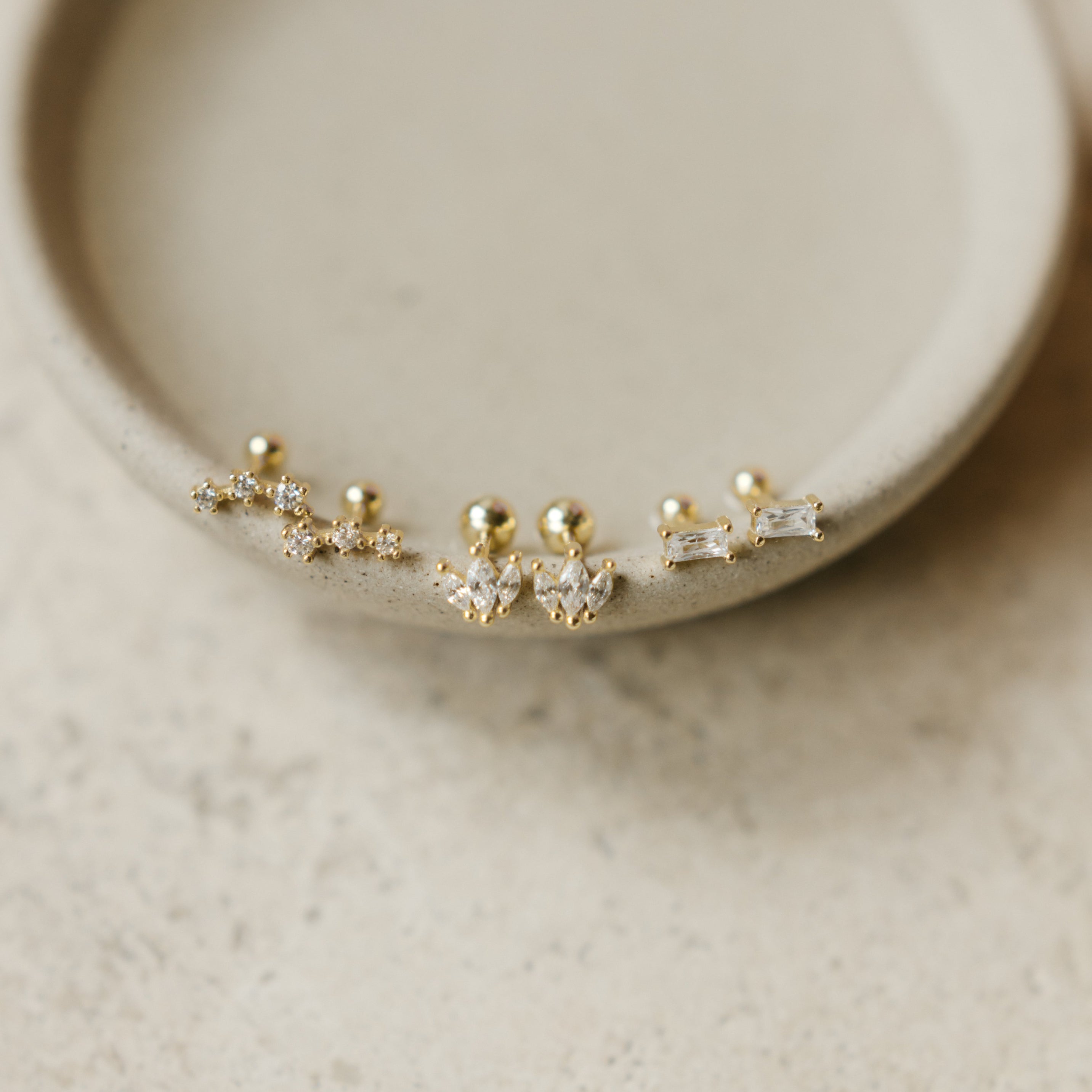 The Constellation Screw-Back Earring