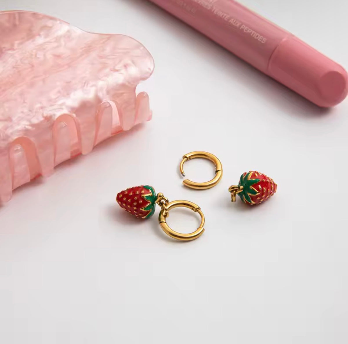 Strawberry Hoops