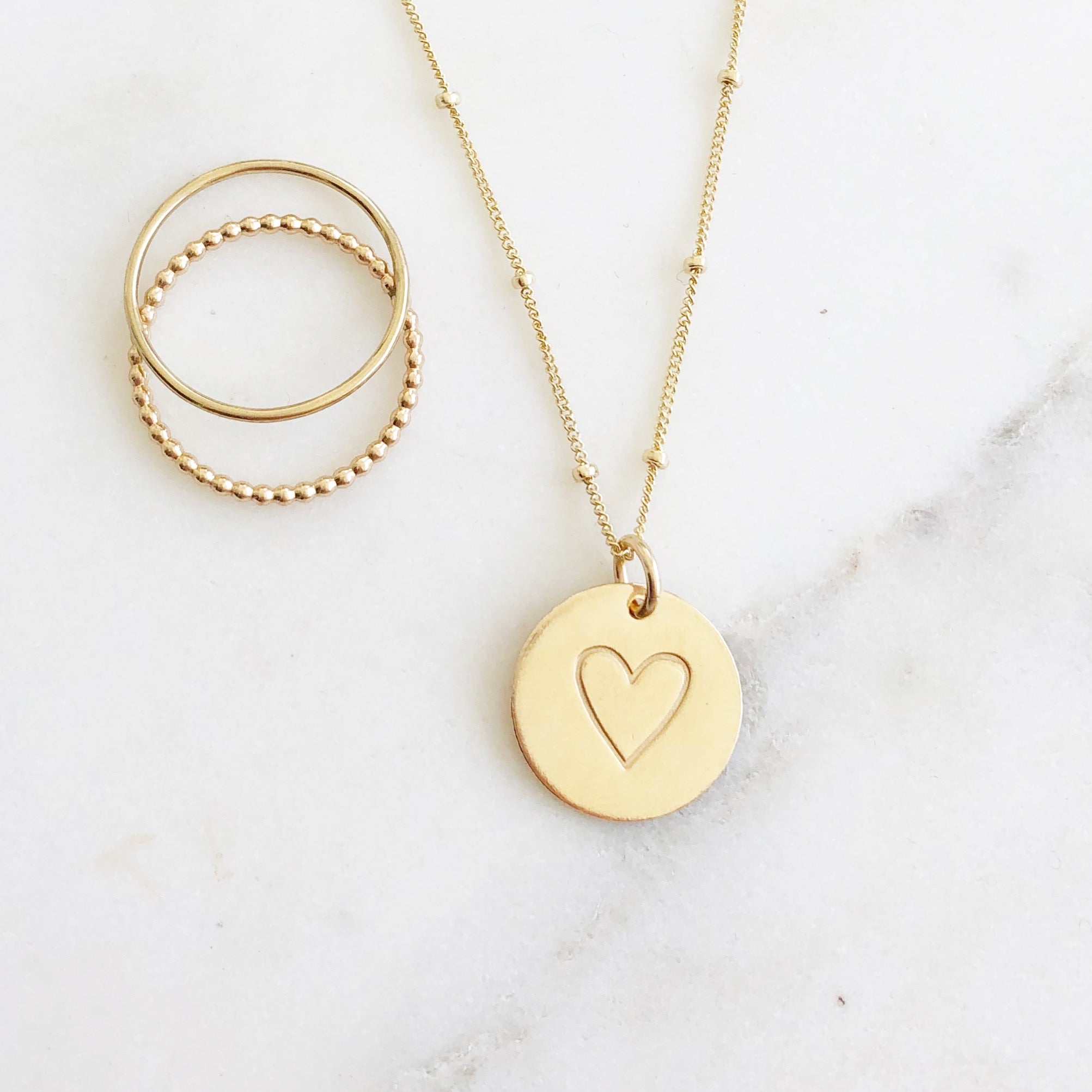 16mm Circle Charm // Large Circle Charm