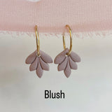 Petal Hoop Earrings