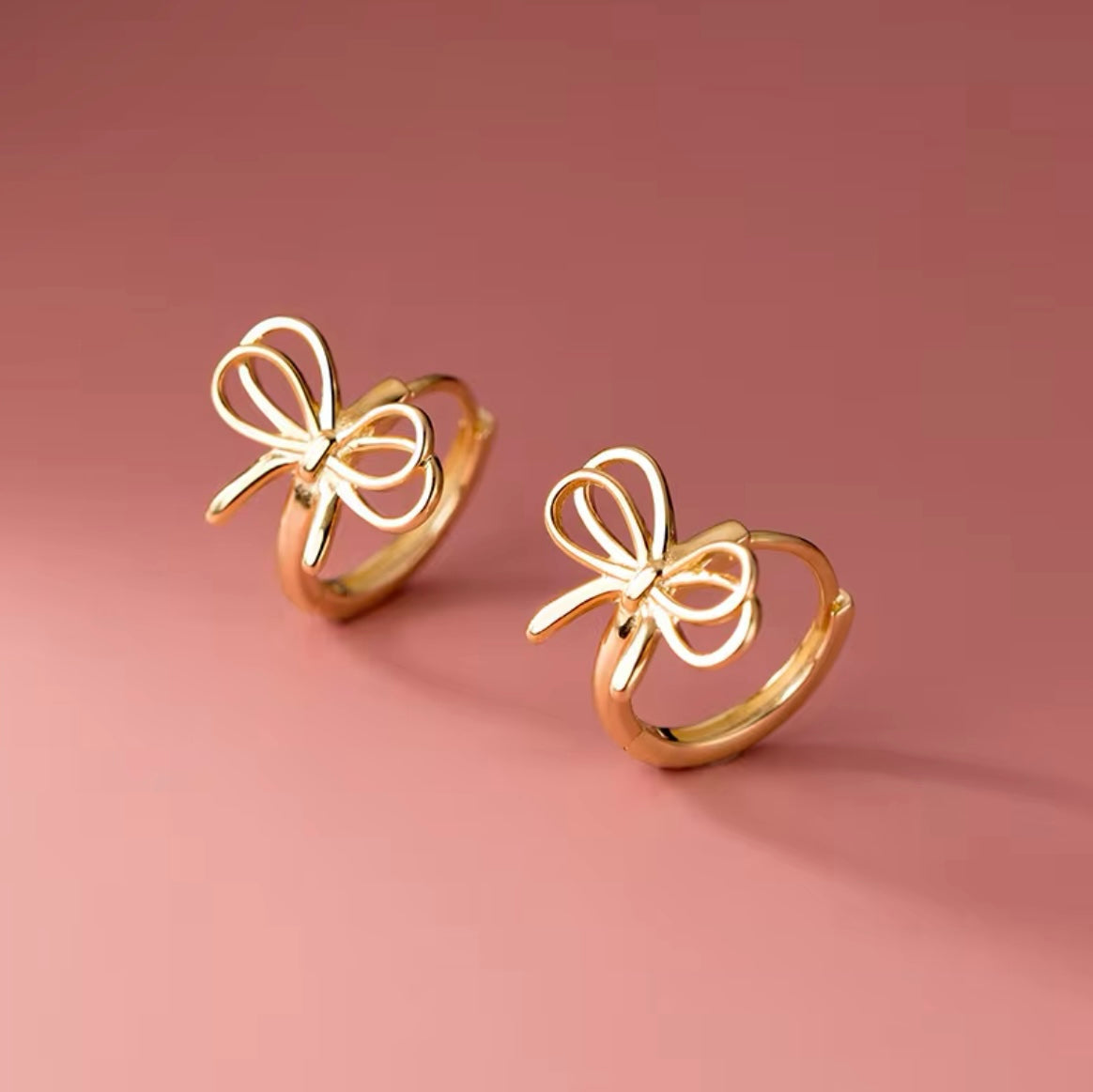 Double Knot Bow Earring