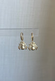 Gold Spider Hoops