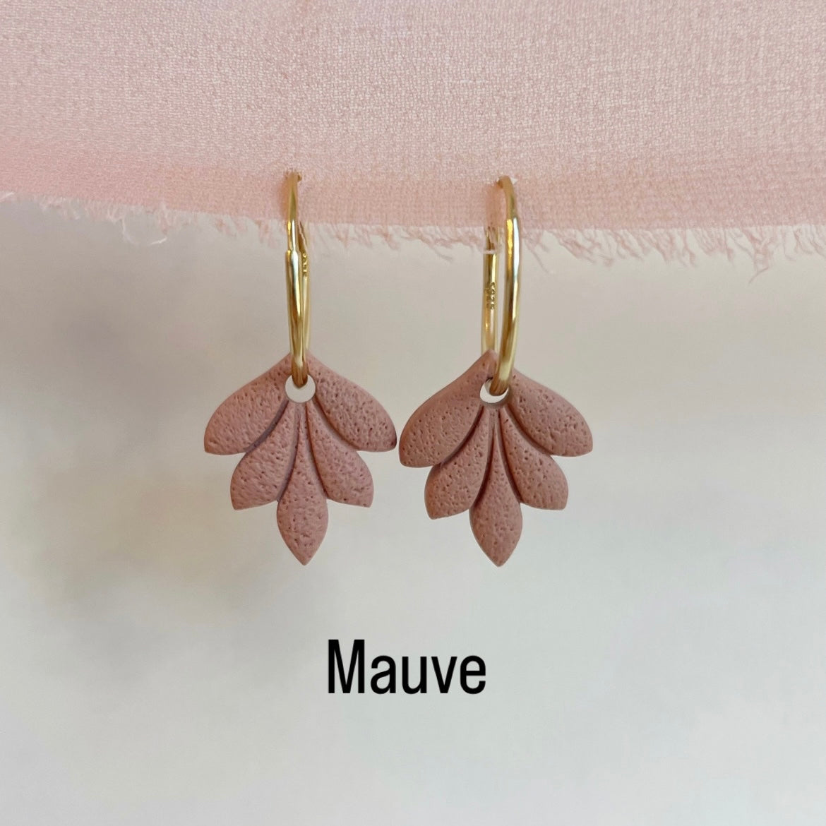 Petal Hoop Earrings