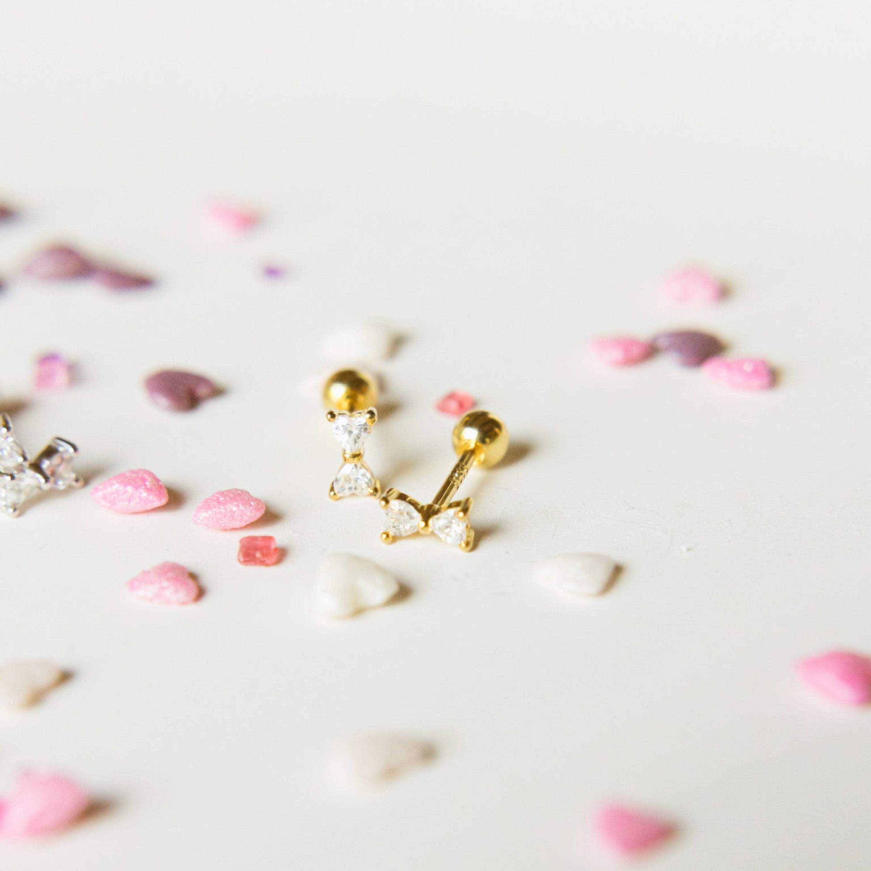 Itty Bitty Bow Screw-Back Earrings