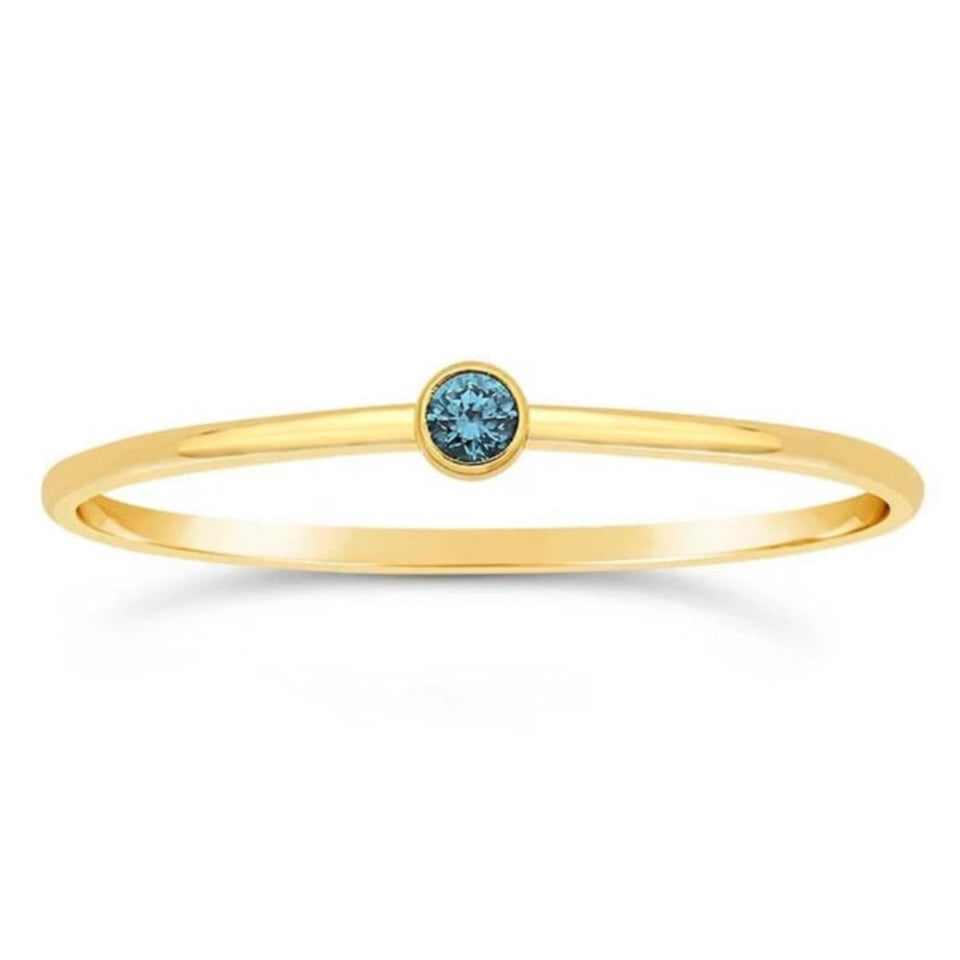 December Birthstone Ring