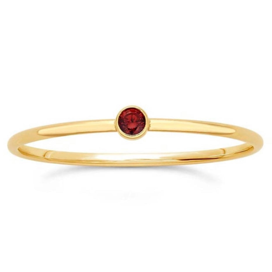 January Birthstone Ring