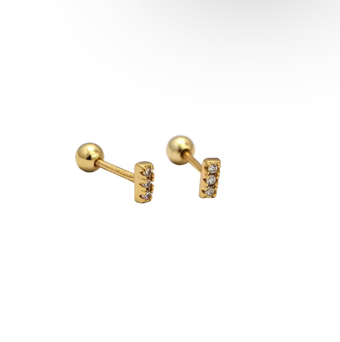 Twinkle Screw Back Earrings