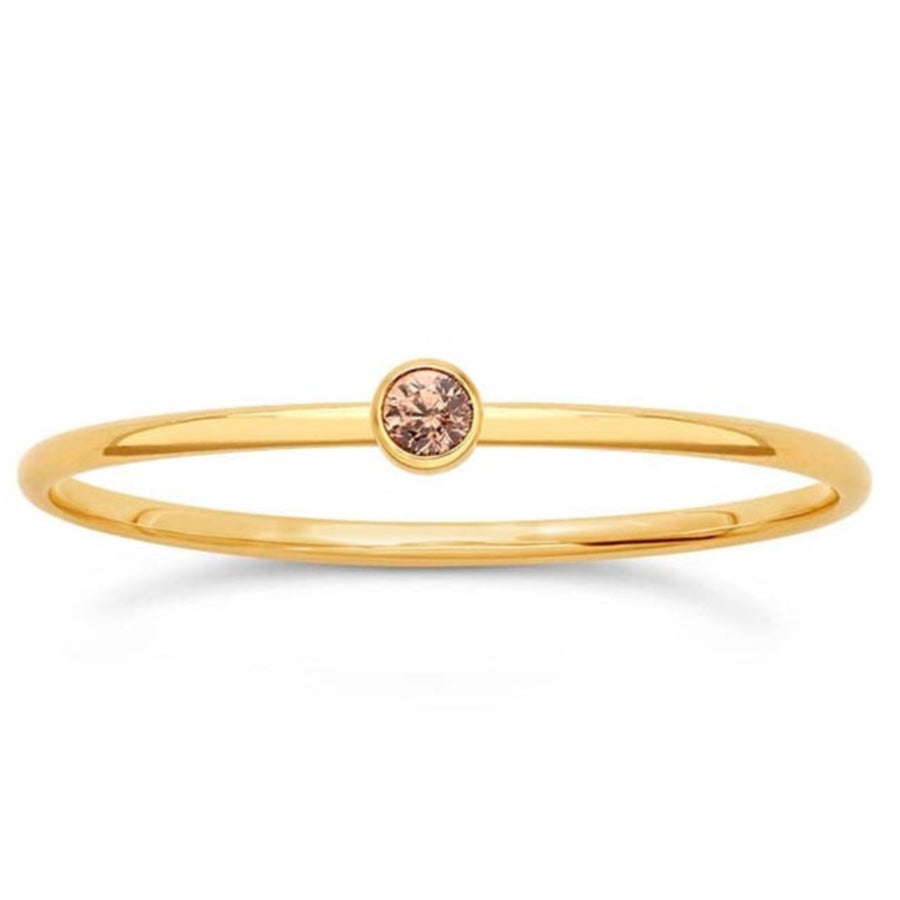 November Birthstone Ring