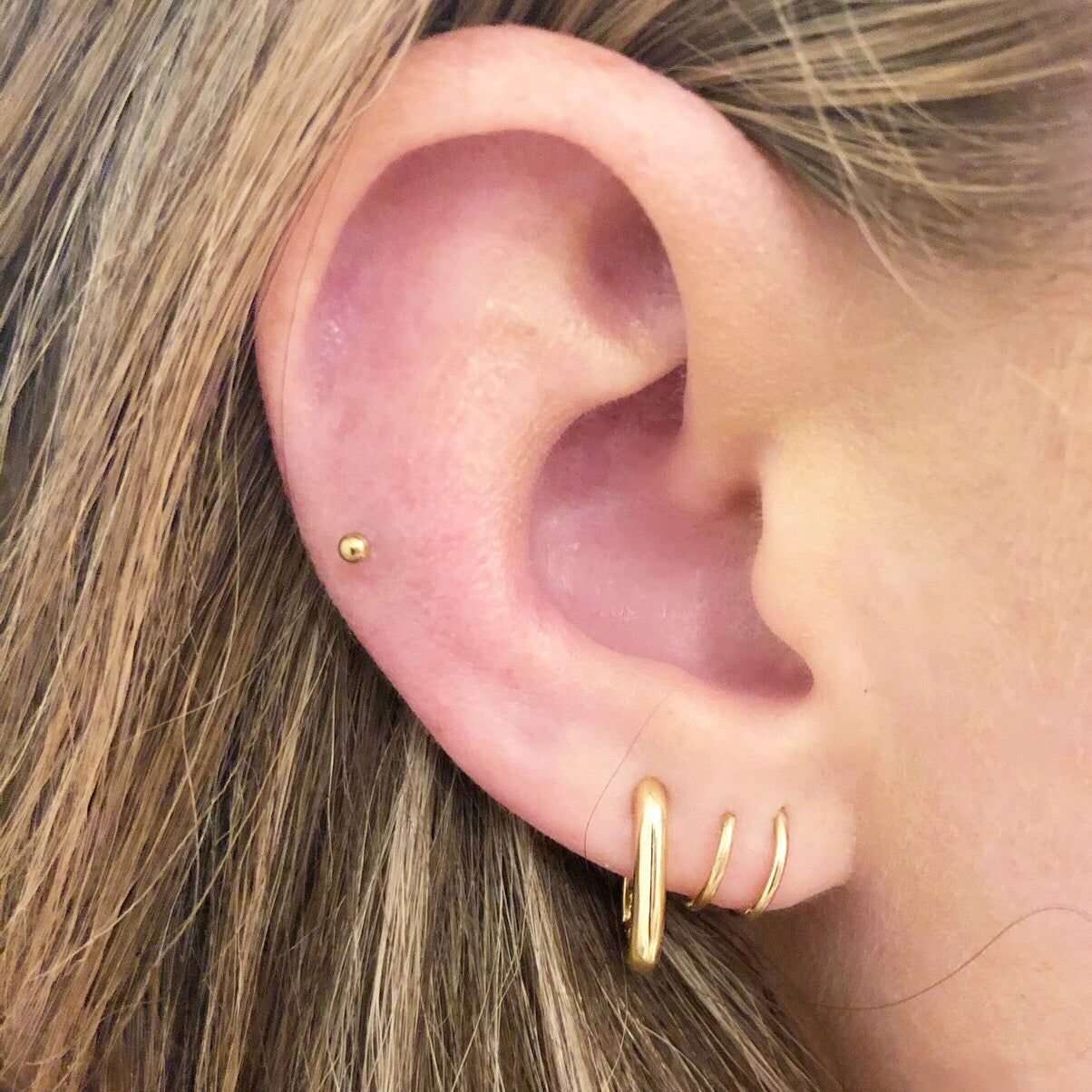 Squared Mini Hoops