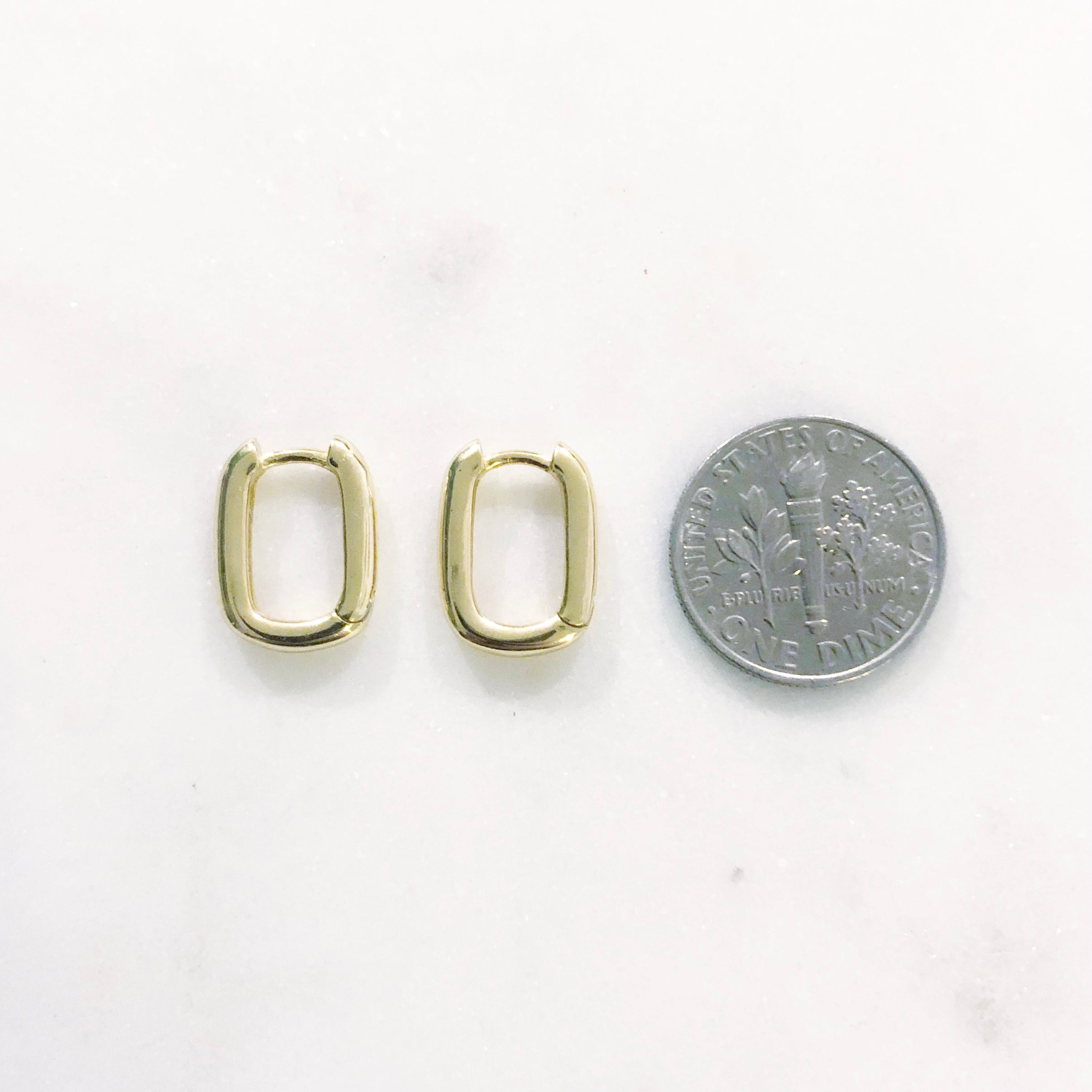 Squared Mini Hoops