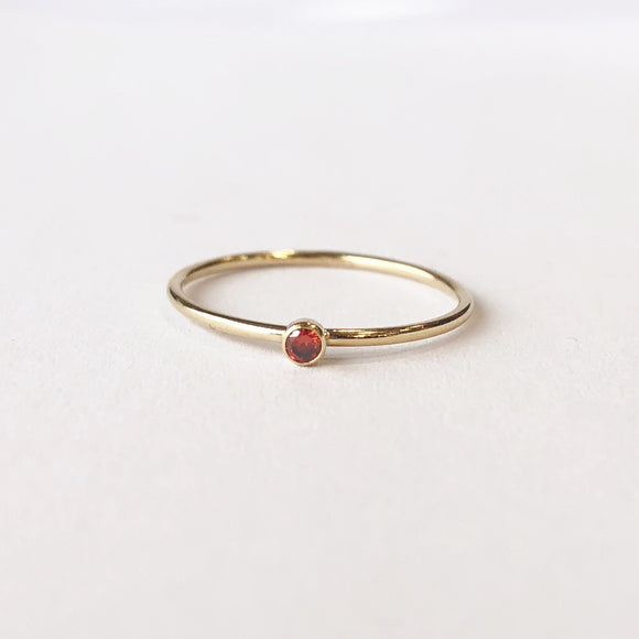 January Birthstone Ring