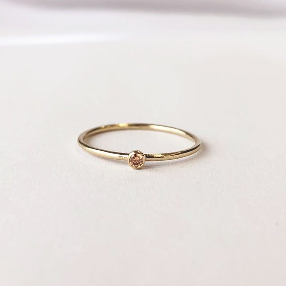 November Birthstone Ring