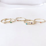 April Birthstone Ring