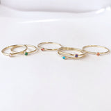 April Birthstone Ring