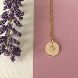 Birth Flower Necklace