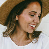 Open Triangle Earrings