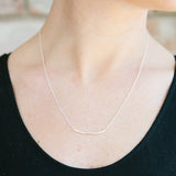 Trendy Tube Necklace/ Great for Layering