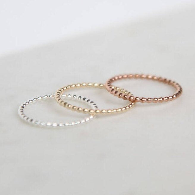 Dotted Ring/ Beaded Ring