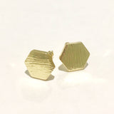 Closed Hexagons Earrings