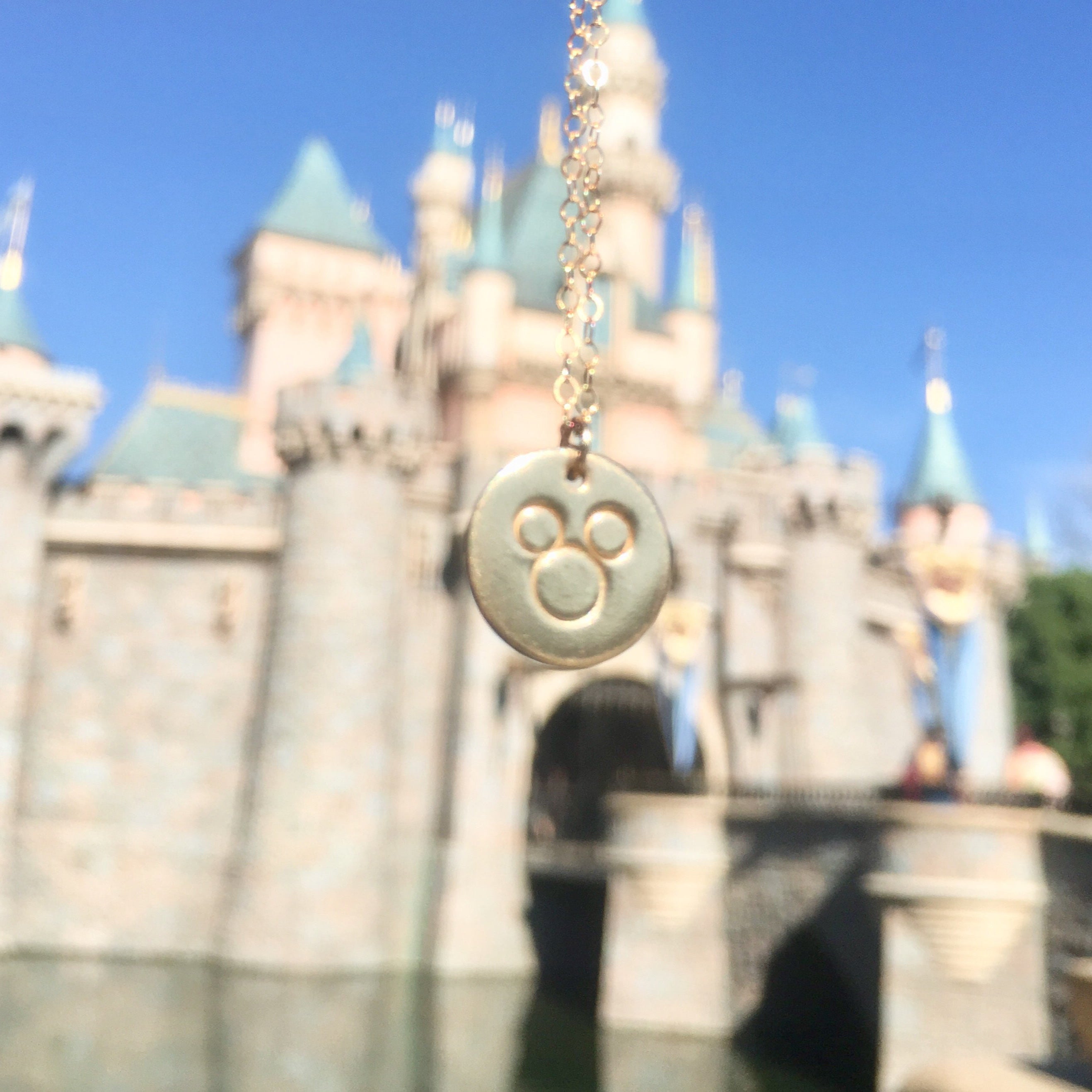 Disney-Inspired Charm Necklace – Gold Filled or Sterling Silver